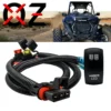 Power Bus Bar Plug Wire Kit With On/Off Rocker Switch For Amber LED Compatible With Polaris Pulse Power Busbar RZR Pro Ranger Crew XP 2018-2023