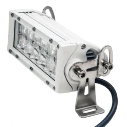 8" White 4D Series OZ-USA® 36w LED Light Bar Combo Beam Plug And Play Harness For Marine Boat Fishing Vessel 12v-24v -Oz 4 51102.1603496775