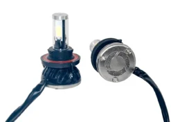 H13 Hi/Lo Cree LED Headlight Kit By OZ-USA® 40W 4-Sided Head Light Dual Beam 4000LM Xenon White 6000K . Changeable Yellow & Blue Glass Tubes Included. -Oz 4 58593.1460498251