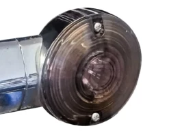 Set Of 4 Blinker Lens Smoke Harley Touring Pancake Road King Glide Electra Turn Signal FL -Oz 4 78359.1631229224