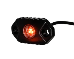 Amber Cree LED Aluminum Rock Light Surface Mount For Crawling Under Body Frame Fender Wheel Well Interior Exterior Dome Light Truck UTV ATV RV Off Road 12V -Oz 4 78963.1565835085