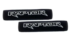 Raptor Logo Black Neoprene Automotive Seat Belt Covers For Ford F-150 Safety Shoulder Pad Travel Bag Straps -Oz 4 92212.1540110863