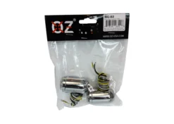 Chrome White Amber Dual LED High Output Running Light Turn Signal Fog Offroad Street Harley Touring Cruiser 15 Chrome White Amber Dual LED High Output Running Light Turn Signal Fog Offroad Street Harley Touring Cruiser -Oz 4 98515.1545958395