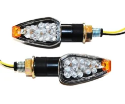 Turn Signal Led Street Dual Sport Motorcycle Dirt Bike Supermoto Light Blinker