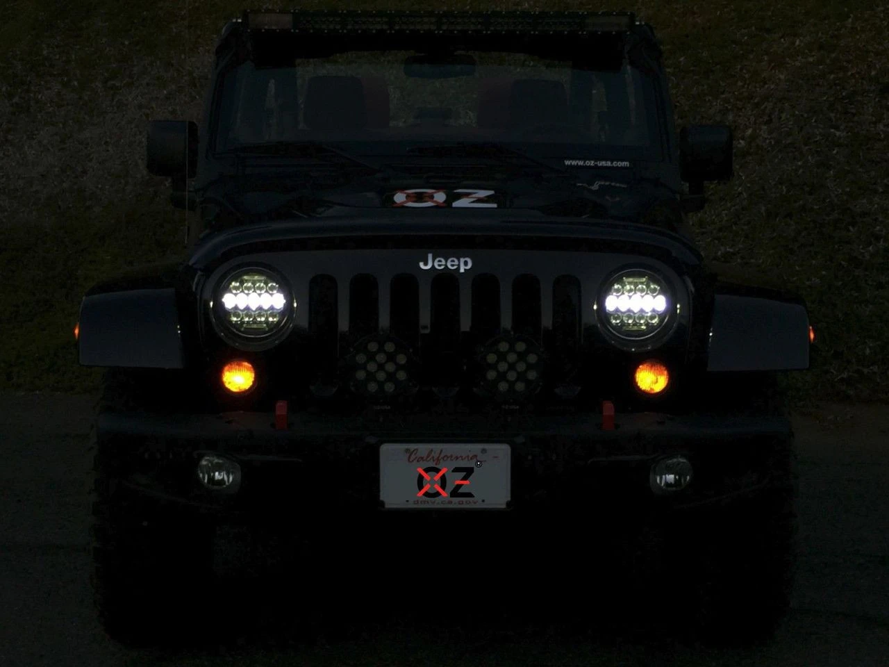 7" JEEP HEADLIGHT 75w Phillips LED H4 H13 DRL HI/LO DUAL BEAM JK TJ CJ Hummer H1 H2 8 7" JEEP HEADLIGHT 75w Phillips LED H4 H13 DRL HI/LO DUAL BEAM JK TJ CJ Hummer H1 H2 - Image 8