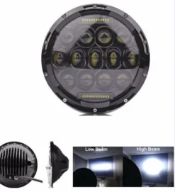 7" JEEP HEADLIGHT 75w Phillips LED H4 H13 DRL HI/LO DUAL BEAM JK TJ CJ Hummer H1 H2 20 7" JEEP HEADLIGHT 75w Phillips LED H4 H13 DRL HI/LO DUAL BEAM JK TJ CJ Hummer H1 H2 -Oz 57CATWPOKX 57493.1435997706