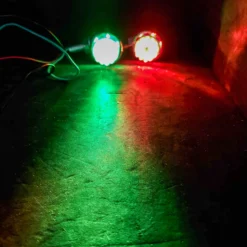 Boat LED Navigational Lights OZ-USA® Red Portside Green Starboard Side Lights Pontoon Sailboat -Oz 5 29836.1613001791