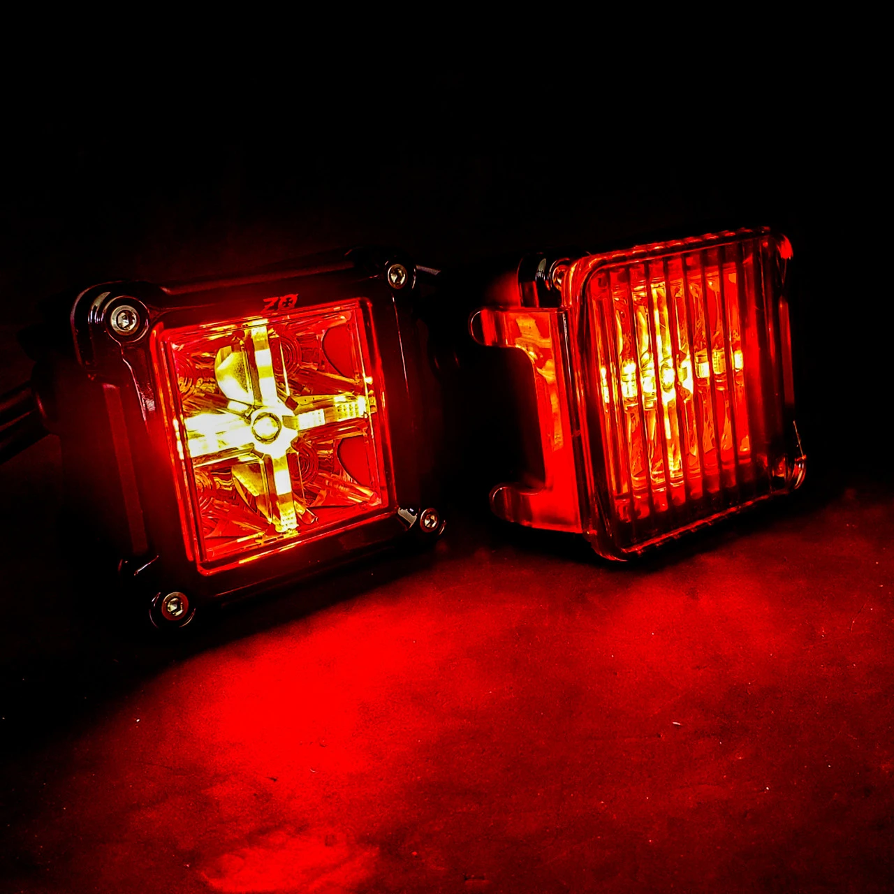 Rear Chase Lights Red & Amber Dual Color LED Pod With Power Bus Bar Wire Harness Compatible With 2018-2023 Can-Am Maverick X3 Max RS Turbo RR Sport Trail Defender 5 Rear Chase Lights Red & Amber Dual Color LED Pod With Power Bus Bar Wire Harness Compatible With 2018-2023 Can-Am Maverick X3 Max RS Turbo RR Sport Trail Defender - Image 5