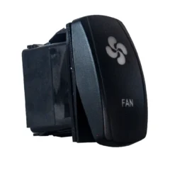 FAN On/Off Rocker Switch OZ-USA® 5-Pin SPST Laser Etch Blue LED For Truck SUV Off-road Rzr Polaris Can-Am RV Boat -Oz 5 47709.1642446179