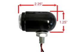 Motorcycle CREE Lights OZ-USA® High Output LED Fog Street Touring Cruiser Supermoto Headlight 6000K -Oz 5 60967.1626128641