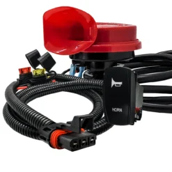 Hella Trumpet Horn Power Bus Bar Plug Wiring Harness Kit Compatible With Pulse Power Busbar Polaris RZR Pro Ranger Crew XP 2018-2023 -Oz 5 65216.1674329611