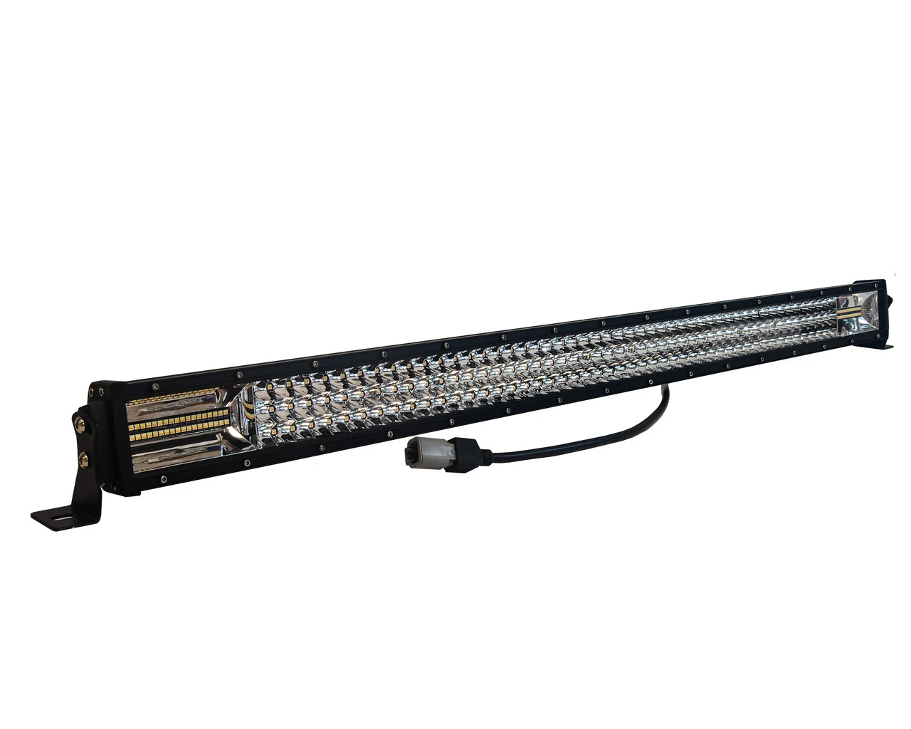 DL-Series 42" Amber White Dual Color Changing LED Light Bar Harness Anti-theft Security Bolt Flashing Emergency Driving Fog Spot Light Offroad SUV Truck Marine Agricultural And Heavy Equipment 12 - 32 Volts 5 DL-Series 42" Amber White Dual Color Changing LED Light Bar Harness Anti-theft Security Bolt Flashing Emergency Driving Fog Spot Light Offroad SUV Truck Marine Agricultural And Heavy Equipment 12 - 32 Volts - Image 5
