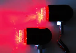 Motorcycle Tail Brake Light OZ-USA® Turn Signal Red LED Black Custom Cruiser ATV 12 Volts -Oz 612BQ5TC9QLL. SL1500 29743.1412274658