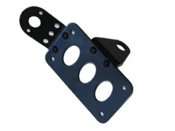 Axle Mount Plate Holder Motorcycle Side License Tail Light Relocator Custom Cafe -Oz 61SL92BRSnBL. SL1500 63177.1412611568