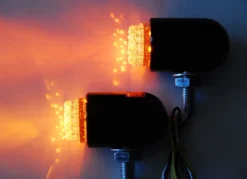 Motorcycle OZ-USA® Running Light Turn Signal Dual Intensity Amber LED Front Black Custom Chrome Cruiser 12V 15 Motorcycle OZ-USA® Running Light Turn Signal Dual Intensity Amber LED Front Black Custom Chrome Cruiser 12V -Oz 61kn612EGeL. SL1500 53870.1412274661