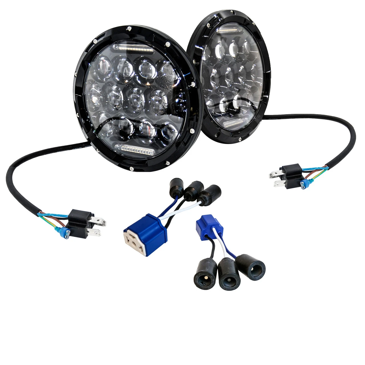 7" Military Headlight LED 24 Volts For Truck Humvee 2 7" Military Headlight LED 24 Volts For Truck Humvee - Image 2