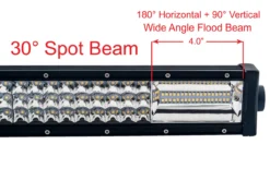 T Series 20" OZ-USA® Triple Row LED Light Bar Combo Beam (Flood+Spot) With Security Hardware Kit Offroad 4x4 Truck SUV -Oz 6 2 54940.1488830246