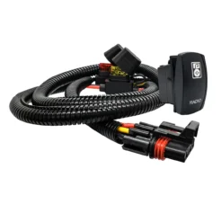 Power Bus Bar Plug With Radio On/Off Rocker Switch Wire Kit Compatible With Polaris RZR Pro Ranger Crew XP 2018-2023 -Oz 6 00792.1675549219