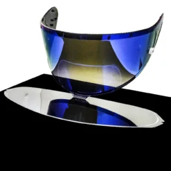 Blue CWR-F2 NXR 2 Z8 Helmet Visor Shield With Anti-Fog Pinlock Insert Lens Compatible With RF-1400 Helmet -Oz 6 16627.1658186113