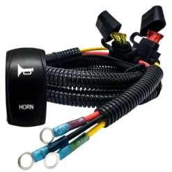 6' Power Busbar Distribution Block Wire Harness With Momentary On/Off Horn Switch Compatible With 2018-2023 Can-Am Maverick X3 Max RS Turbo RR Sport Trail Defender -Oz 6 67006.1684365837