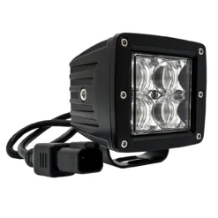 4D Series OZ-USA® 3" Pod High Intensity LED Ditch Lights Spot Beam Pattern With Plug And Play Wire Harness Offroad -Oz 6 73191.1623536039