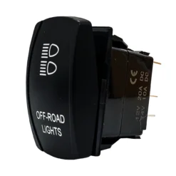 OFF ROAD Lights OZ-USA® On/Off Rocker Switch 5-Pin SPST Laser Etch Blue LED For Truck SUV UTV Polaris RZR XP Can-Am RV -Oz 6 83416.1642450965