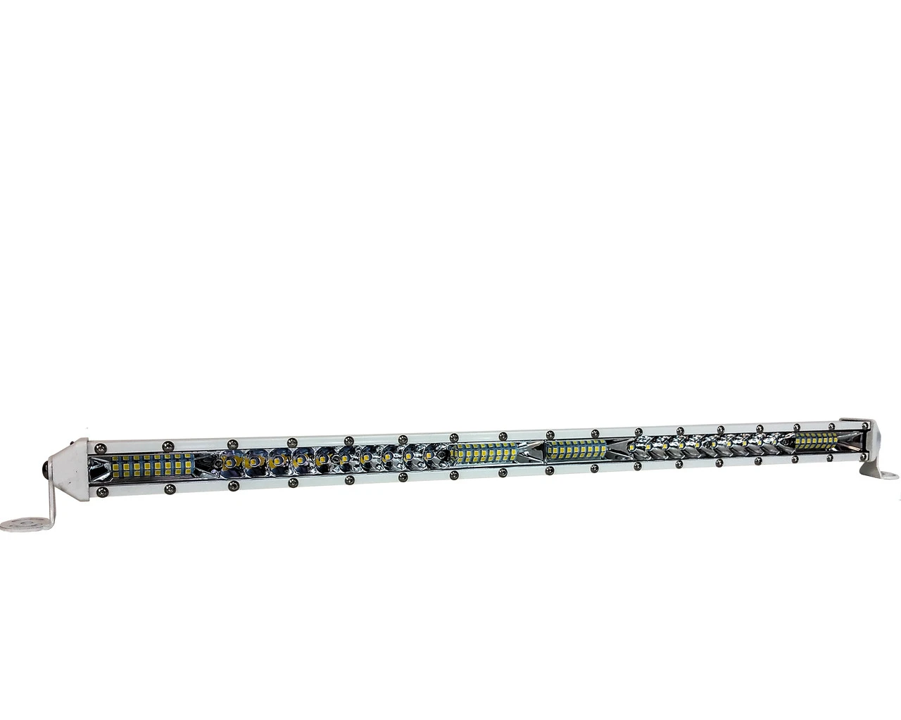 White M-Series 20" Ultra Slim High Output Osram LED Mini Light Bar Single Row Spot Flood Combo Beam Off Road Truck Trailer ATV Marine Boat Yacht RV Trawler Fishing Vessel 12 - 30 Volts 3 White M-Series 20" Ultra Slim High Output Osram LED Mini Light Bar Single Row Spot Flood Combo Beam Off Road Truck Trailer ATV Marine Boat Yacht RV Trawler Fishing Vessel 12 - 30 Volts - Image 3