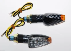 4x Carbon Turn Signal OZ-USA® LED Dual Sport Motorcycle Dirt Bike Light Blinker Street -Oz 712G2mEk0YL. SL1500 59545.1412274713