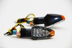 4x Carbon Turn Signal OZ-USA® LED Dual Sport Motorcycle Dirt Bike Light Blinker Street -Oz 714p Hz7RGL. SL1500 67606.1412274713