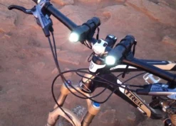 2 Bike Light 6w High Output Cree Flashlight Head Mountain Road Bicycle MTB 6000k