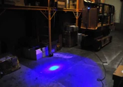 Blue Forklift LED Light Warehouse Safety Warning Lamp Spot Offroad Race 12V 48V -Oz 71mnqvP4zvL. SL1500 65495.1412274871