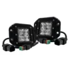 4D Series OZ-USA® Flush Mount 40W LED Pod Lights Flood Beam For Off-road Truck SUV