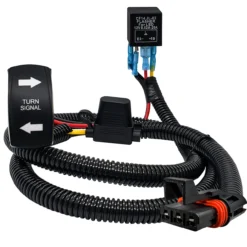 Turn Signal Left/Right Arrow Rocker Switch With Pulse Power Busbar Plug Wire Harness Kit Compatible With 2024 Polaris XPEDITION XP ADV Ultimate Northstar Premium -Oz 7 17597.1696377900