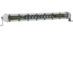 White M-Series 10" Ultra Slim High Output Osram LED Mini Light Bar Single Row Spot Flood Combo Beam Off Road RV Truck ATV Marine Boat Fishing Vessel Yacht 12 - 30 Volts -Oz 7 33807.1527297015