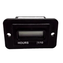 Rectangle LCD OZ-USA® Digital Hour Meter Gauge 9 Volts - 60 Volts For Golf Cart Forklift RV -Oz 7 74056.1595102764