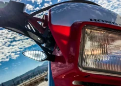 Motorcycle White Amber LED Running Light Turn Signal Dual Intensity Smoke Lens 12 Volts Universal Blinker -Oz 7 79402.1538031992