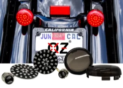 LED Turn Signal Kit Smoke Lens Front 1157 Bulb Base Amber White DRL Rear Red LED For Harley Motorcycle -Oz 7 82135.1684442323