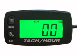 Tach Hour Meter OZ-USA® Tachometer RPM Display Motorcycle Atv Dirtbike Buggy Outboard Cr