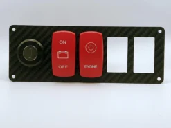 4 Gang Carbon Fiber Keyed Ignition Engine Start Battery On/Off Rocker Switch Panel -Oz 885C3553 8F16 4EE1 AD2D 4A318371BC45 53684.1695666233