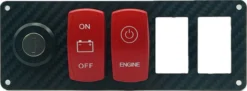 4 Gang Carbon Fiber Keyed Ignition Engine Start Battery On/Off Rocker Switch Panel -Oz 8DCE397E B4C9 4B04 97D4 911DF048583B 10527.1695684497