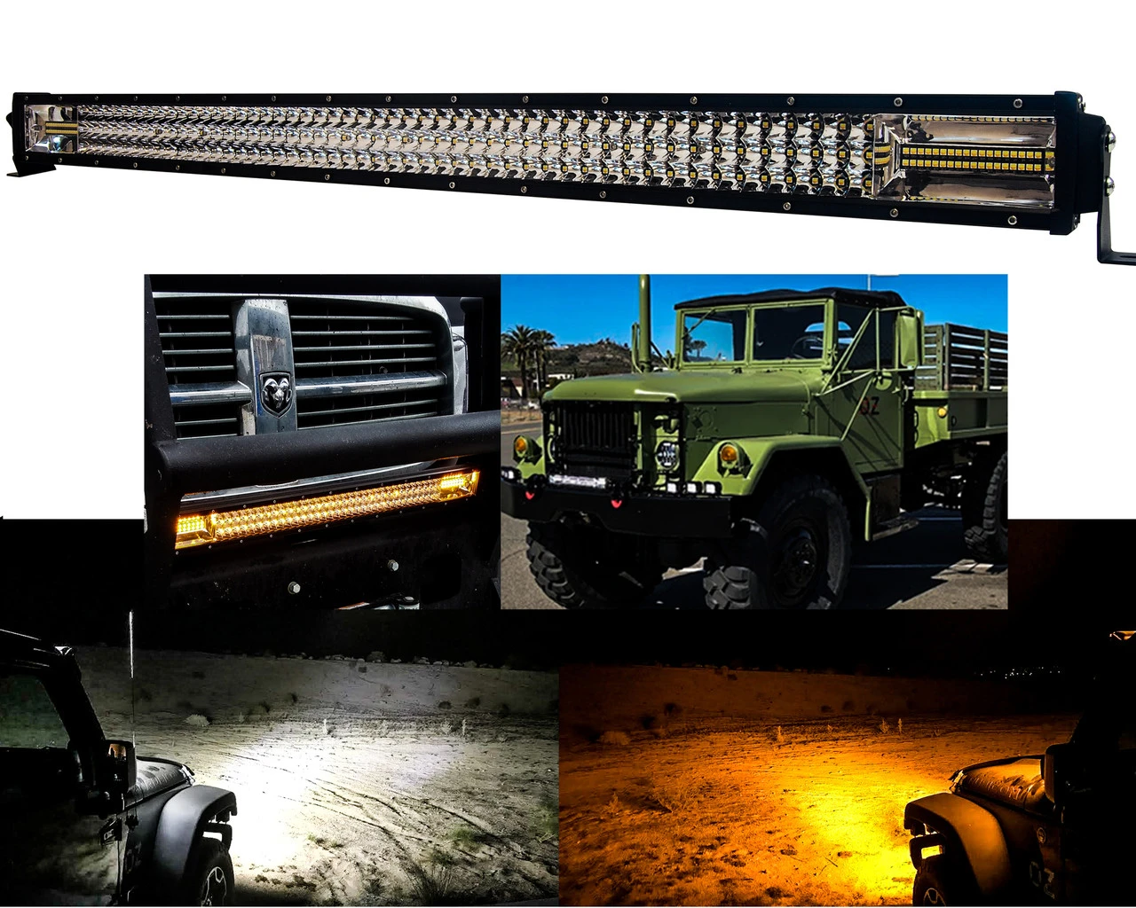 DL-Series 42" Amber White Dual Color Changing LED Light Bar Harness Anti-theft Security Bolt Flashing Emergency Driving Fog Spot Light Offroad SUV Truck Marine Agricultural And Heavy Equipment 12 - 32 Volts 10 DL-Series 42" Amber White Dual Color Changing LED Light Bar Harness Anti-theft Security Bolt Flashing Emergency Driving Fog Spot Light Offroad SUV Truck Marine Agricultural And Heavy Equipment 12 - 32 Volts - Image 10