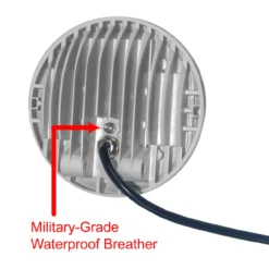 White 5" LED Spot Beam Fog Light 12v 24v RV Marine Boat Docking Off Highway Road Truck 4x4 -Oz 8 76731.1614297716