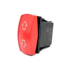 Arrow Up/Down Momentary Red Rocker Switch Laser-Etched White LED Backlight 12V For Boats Marine Vessels RV Trucks -Oz 9C 42077.1700955716