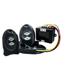 Wireless Winch Remote Control Switch With Winch Hook Strap For Lift Gate Dump Bed Recovery Tow Truck 12V -Oz 9 03282.1657742326