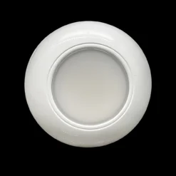 Set Of 2 Surface Mount 3" Round Dome Light White LED 6000K Interior Exterior Waterproof 12v 24v Marine RV Truck Trailer -Oz 9 08839.1601769996