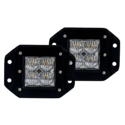 4D Series OZ-USA® Flush Mount 40W LED Pod Lights Flood Beam For Off-road Truck SUV -Oz 9 14108.1643304756