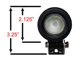 Flood Mini Trail Lights OZ-USA® LED Motorcycle Offroad Dual Sport Enduro Fog ATV MX -Oz 9 55558.1568683308