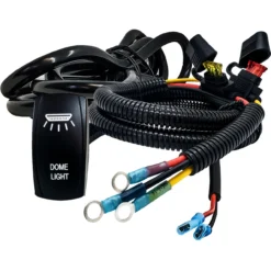 Power Busbar Distribution Block Wire Harness Kit With On/Off Rocker Switch For DOME Light Compatible With 2018-2023 Can-Am Maverick X3 Max RS Turbo RR Sport Trail Defender -Oz 9 62970.1683068694