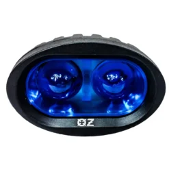 FR Series Blue LED Spot Beam High Output Oval Forklift Light Warehouse Safety Warning Lamp Spot Offroad Race Semi Truck Trailer Industrial Heavy Equipment Vehicle 12V 24V 48V -Oz 9 90378.1515037251