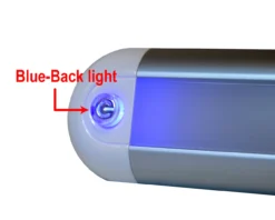 12" White Blue Dual Color Changing LED Dome Night Light Touch Sensor Switch Lighting Fixture Marine RV Motorhome Camper Utility Van 12v 24v Semi Truck Travel Trailer Boat Aircraft Overland Interior Exterior Cabinet Waterproof -Oz 9 91348.1556251000